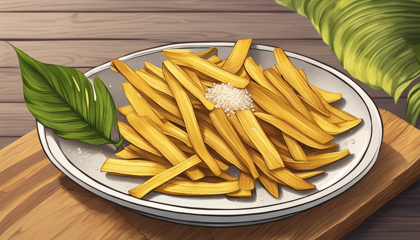 Artisan Tropic’s Sea Salt Plantain Strips: Gourmet Snacking Redefined